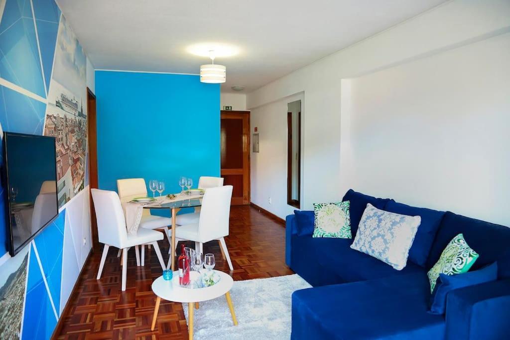 Funchal Downtown 5Min Marina + 2 Bedroom + Parking Luaran gambar